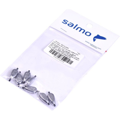 Груза SALMO Bullet на силиконовой трубке 05.0г 7Шт
